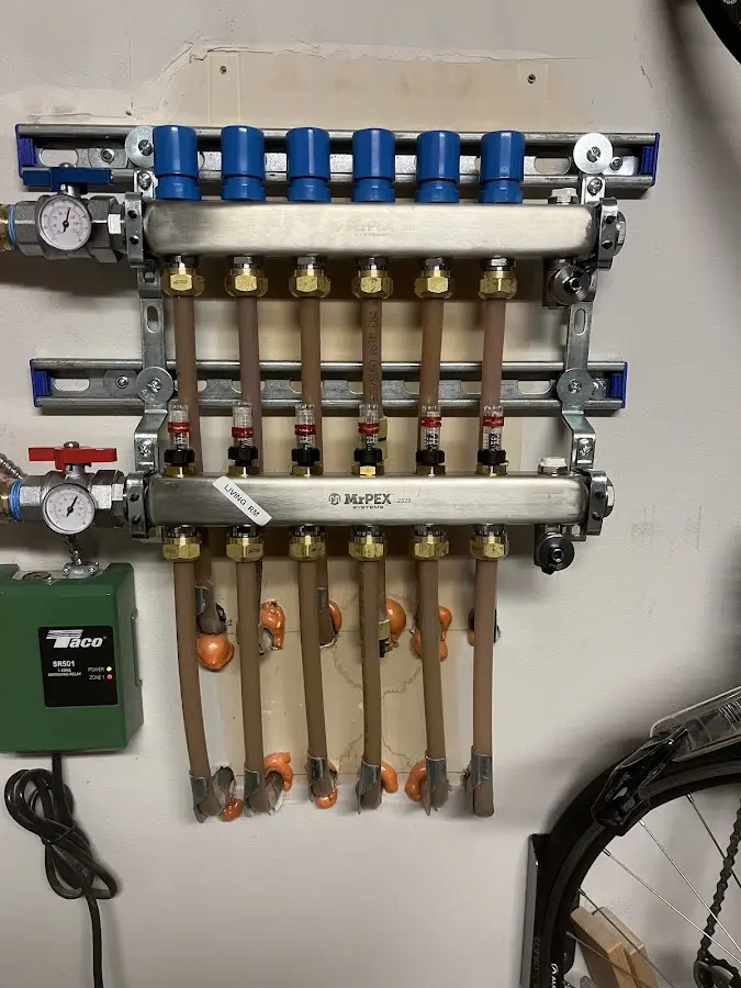 Plumber performing Leak Detection at a residential property in Indiantown